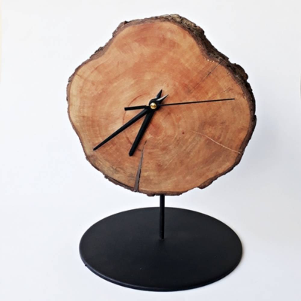 Wooden Table Clock K2447