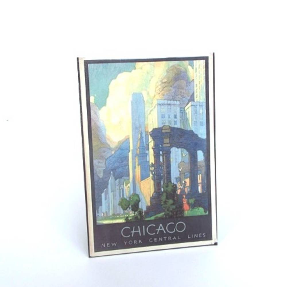 Metal Printed Poster - Chicago